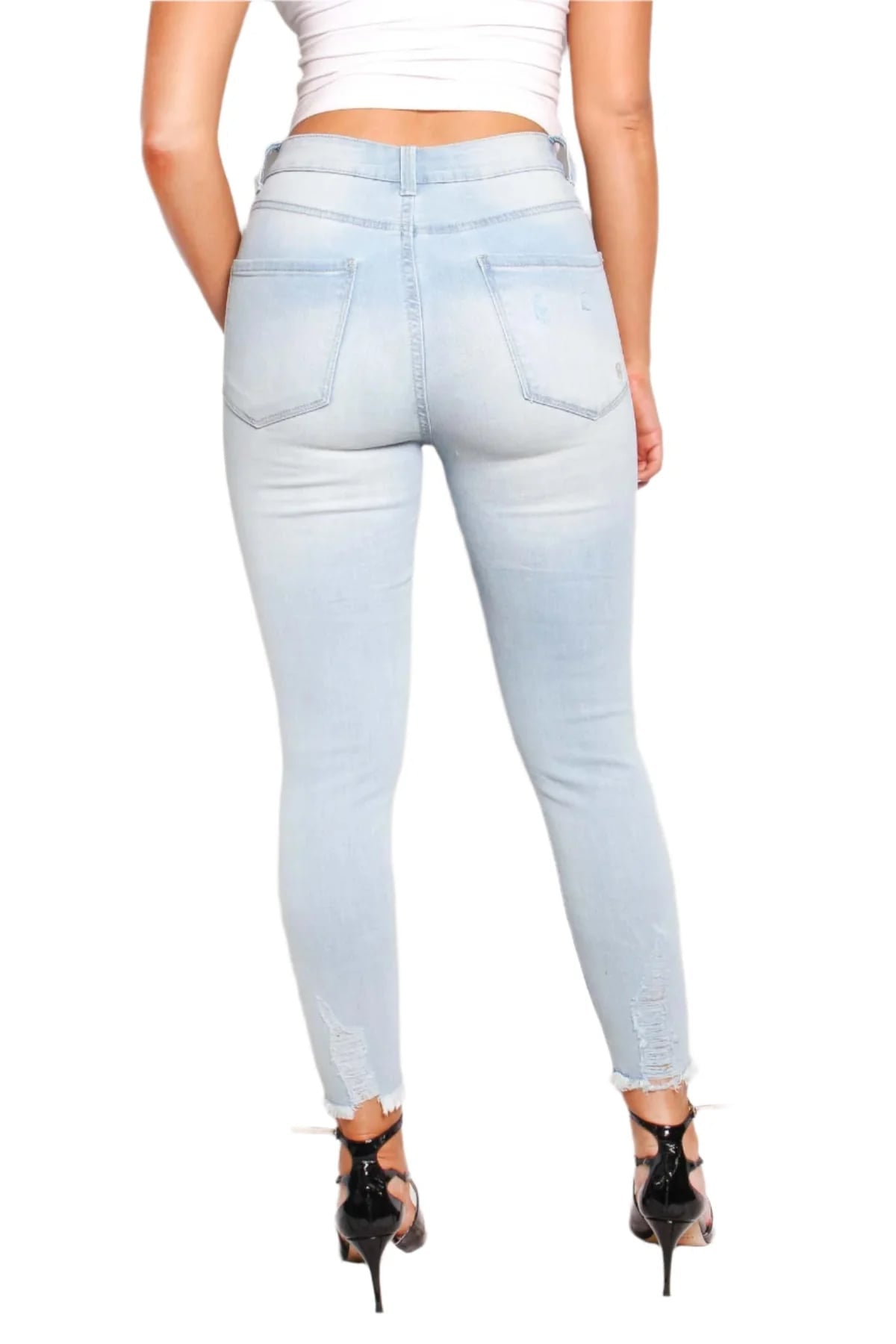Indigo Light Skinny Jeans