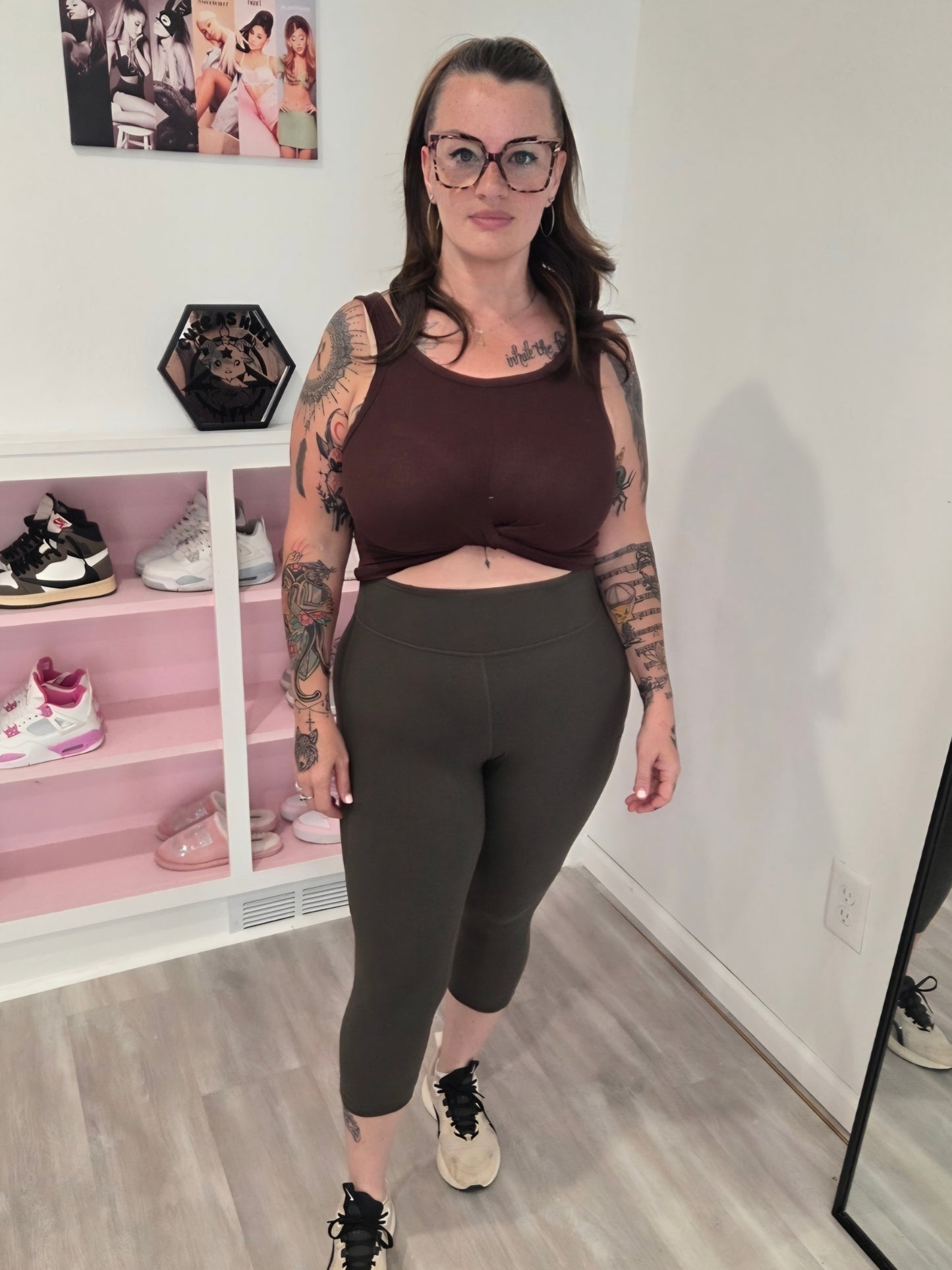 OLIVE LEGGINGS