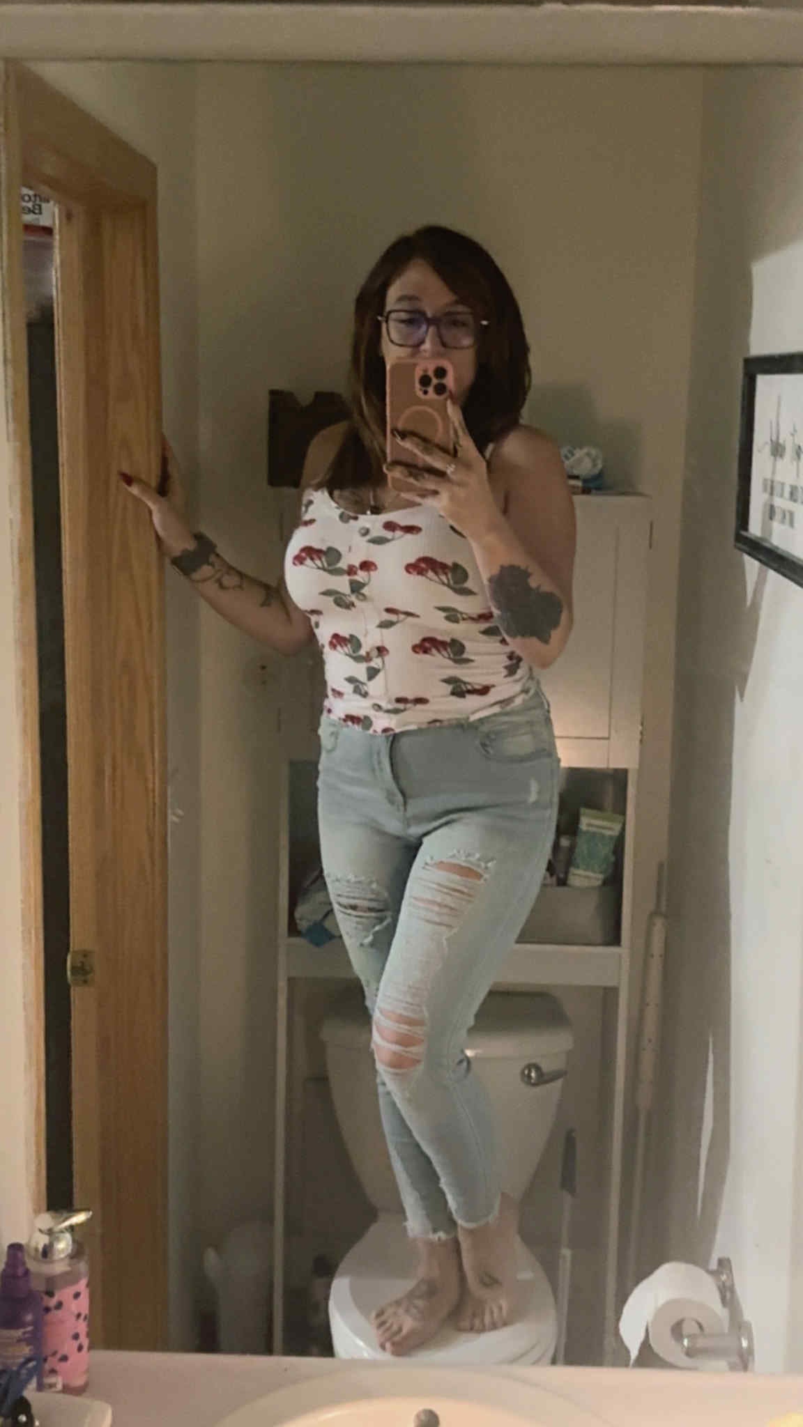 Indigo Light Skinny Jeans